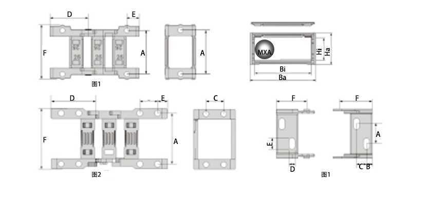 25系列高速靜音拖鏈接頭安裝圖